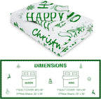 Xmas Cushion Cover – 3-Pack Green Home Decor