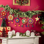 Xmas Tree Ornaments – 6-Pack Rustic Home Decor