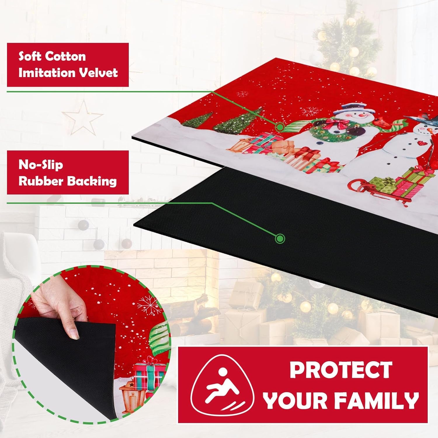 Xmas Decor –  Red Home Decor