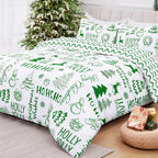 Xmas Cushion Cover – 3-Pack Green Home Decor
