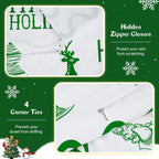 Xmas Cushion Cover – 3-Pack Green Home Decor