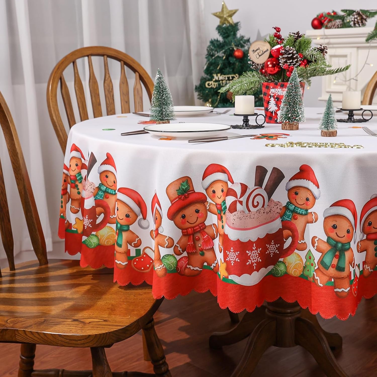 Xmas Tablecloth – Holiday Home Decor
