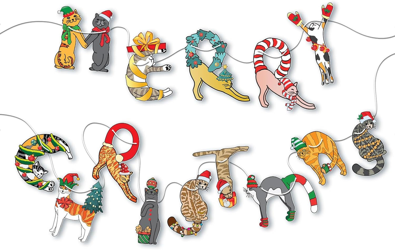 Xmas Banner/Garland – Holiday Home Decor