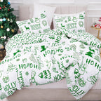 Xmas Cushion Cover – 3-Pack Green Home Decor