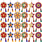 Xmas Tree Ornaments – 6-Pack Rustic Home Decor