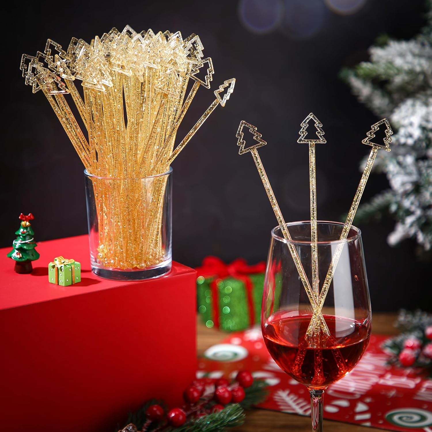 Xmas Decor – 60-Pack Gold Home Decor