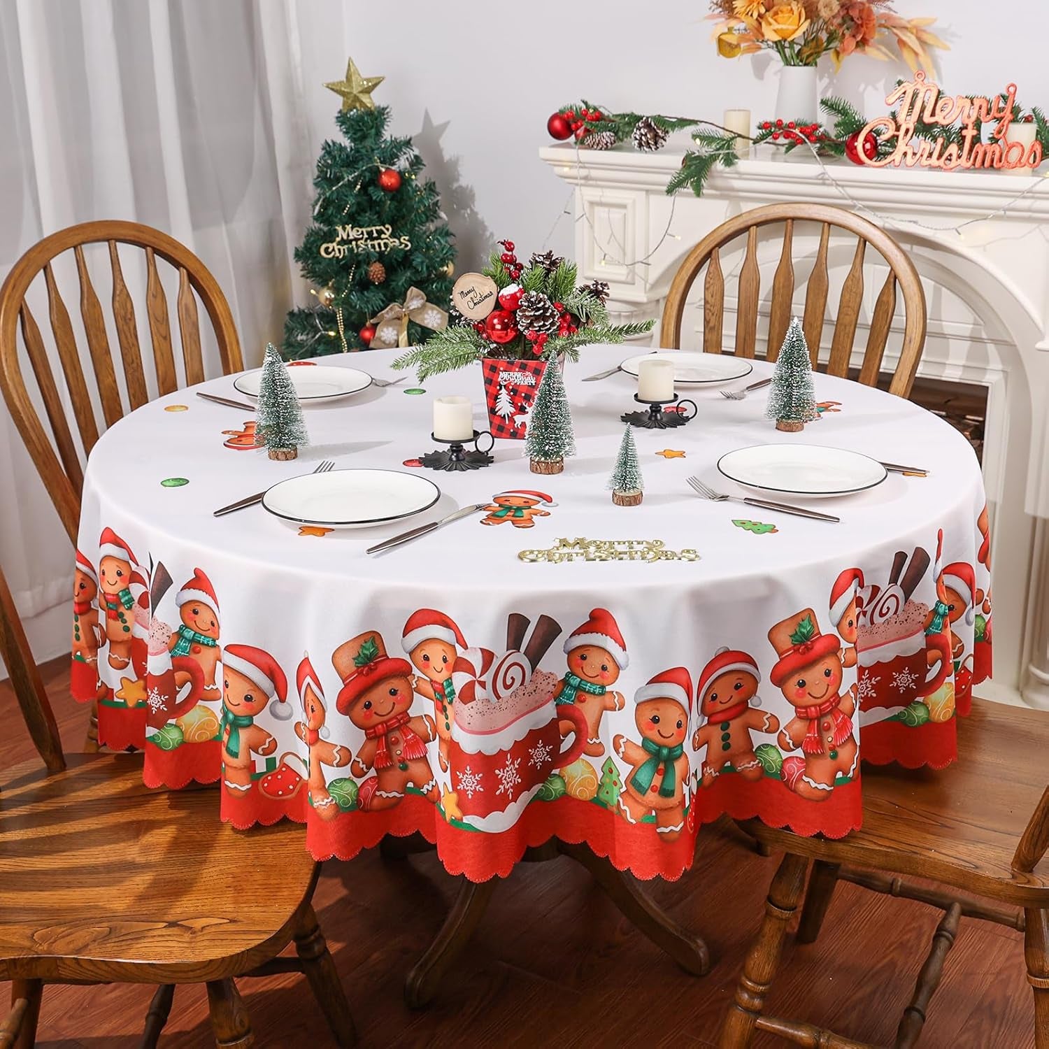 Xmas Tablecloth – Holiday Home Decor