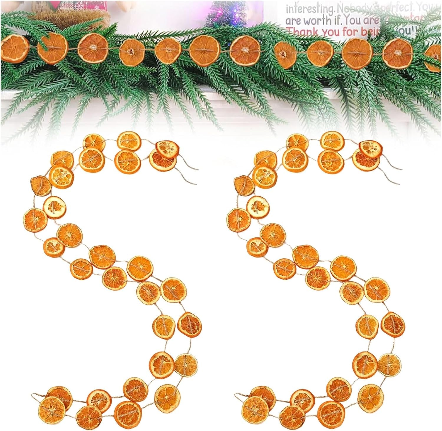 Xmas Banner/Garland – 2-Pack Home Decor