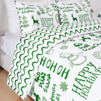 Xmas Cushion Cover – 3-Pack Green Home Decor