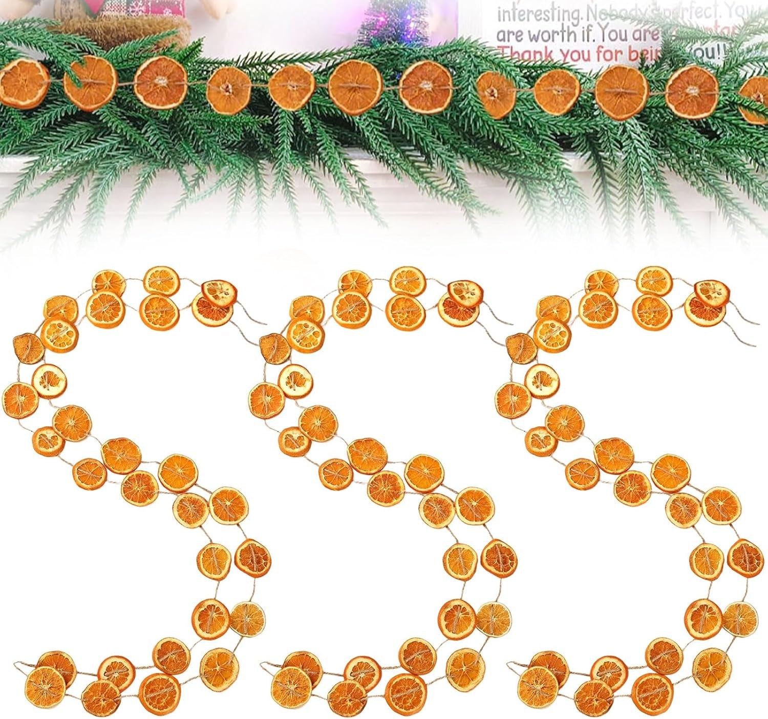Xmas Banner/Garland – 2-Pack Home Decor
