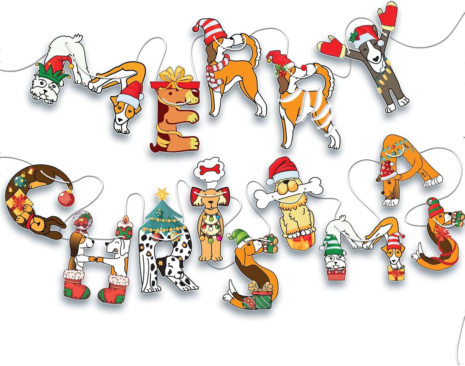 Xmas Banner/Garland – Holiday Home Decor
