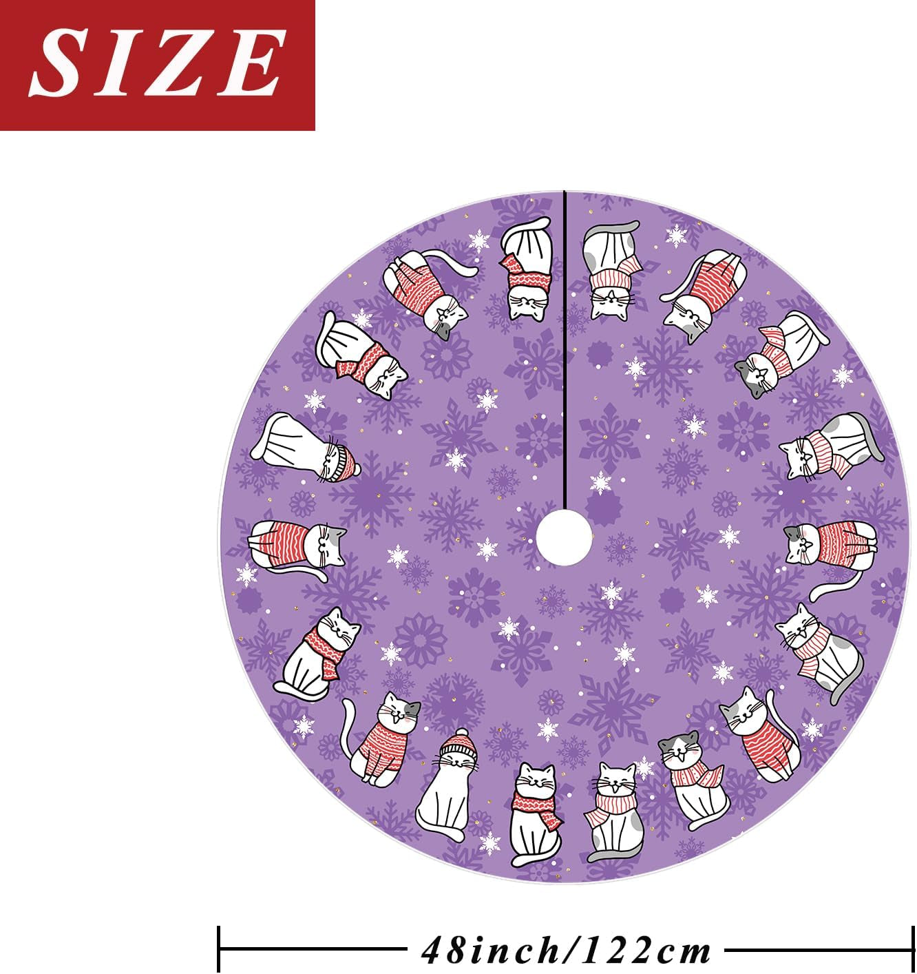 Xmas Tree Skirt – Holiday Home Decor