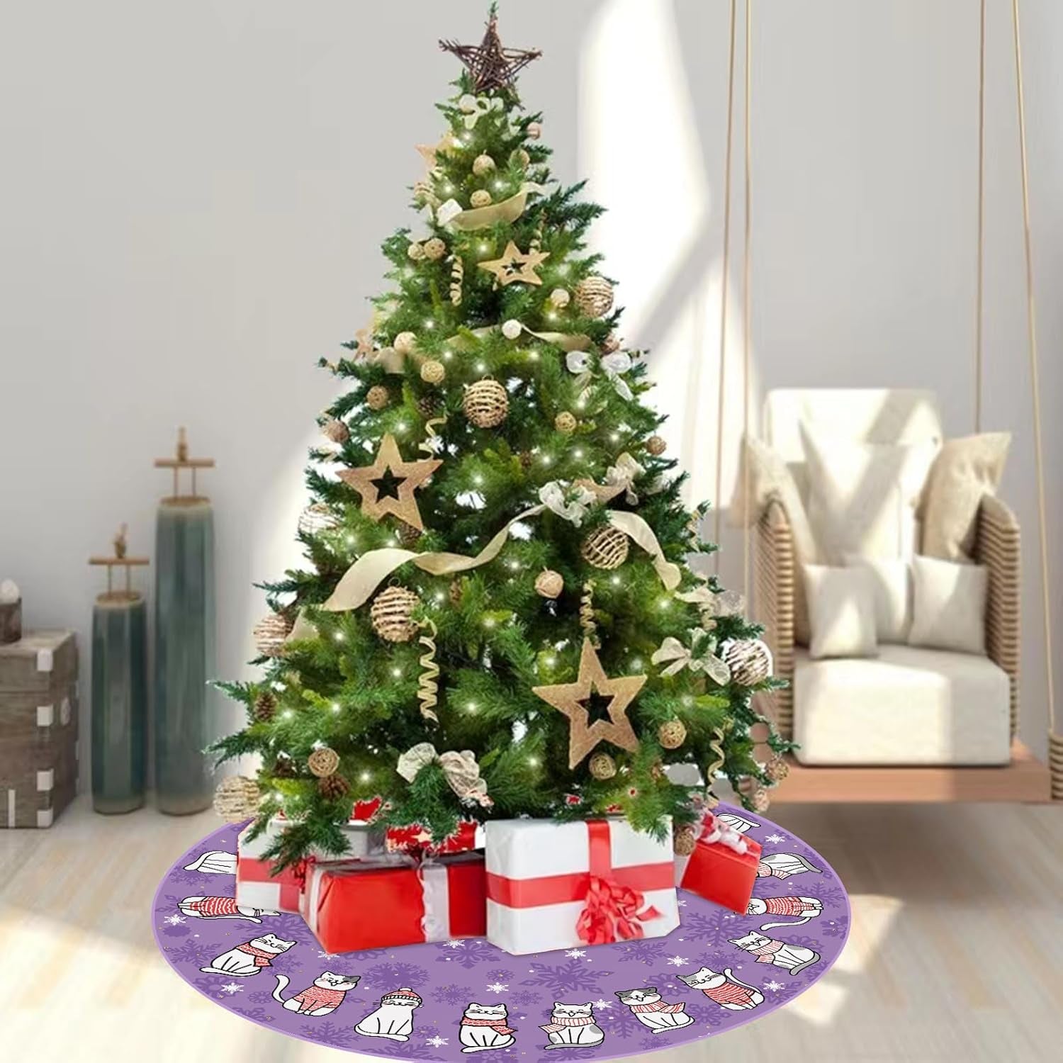 Xmas Tree Skirt – Holiday Home Decor