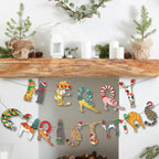 Xmas Banner/Garland – Holiday Home Decor