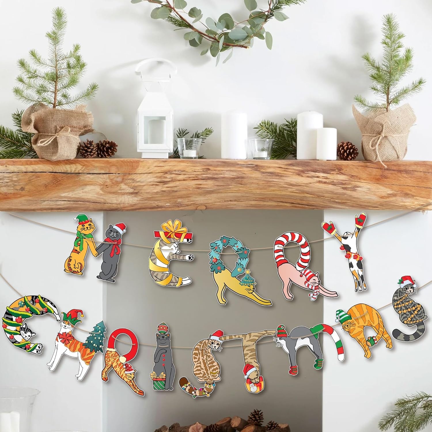 Xmas Banner/Garland – Holiday Home Decor